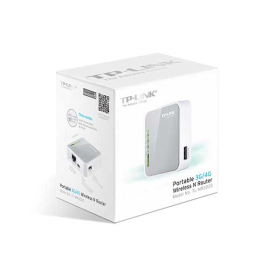 Tp-Link TL-MR3020 150MBPS 3G/4G Indoor Router