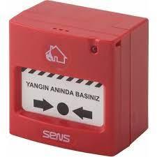 Sens RC-100 Konvansiyel Yangın İhbar Butonu