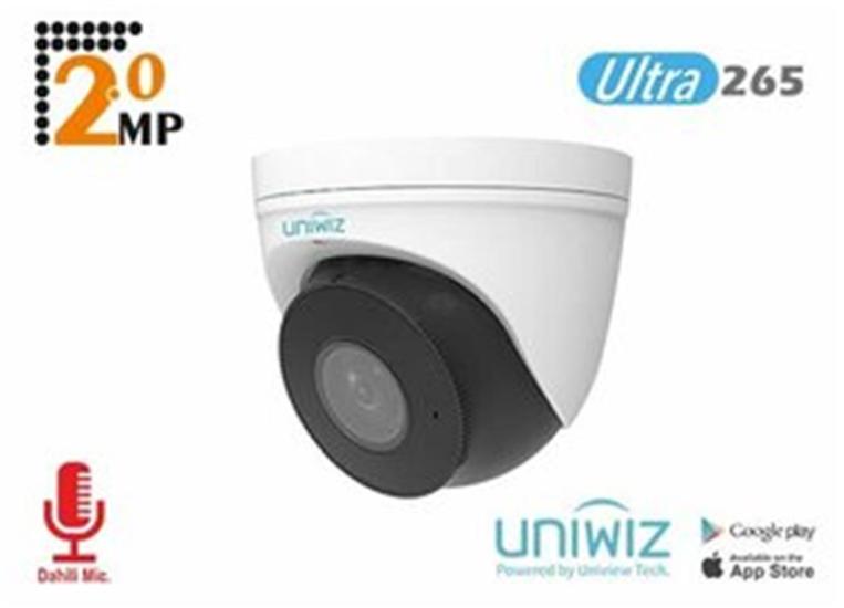 Uniwiz IPC-T312-APKZ 2mp 2.8-12mm IP Dome Kamera