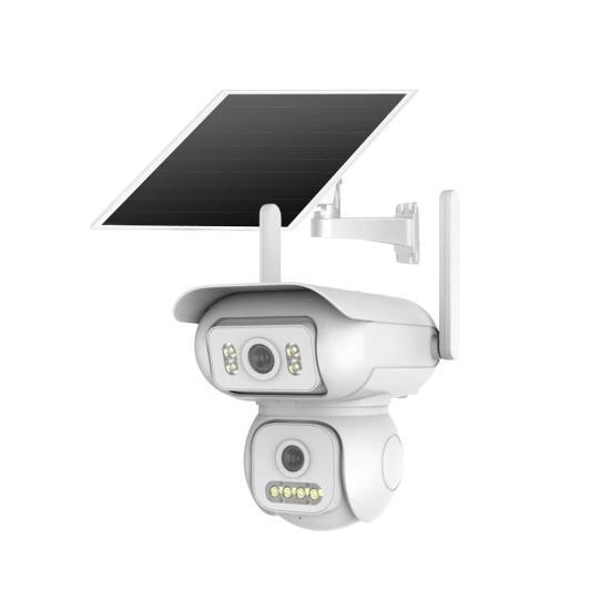 Joysee S2 6Mp AOR 4G Solar İki Kamera 4IR+4Led PTZ