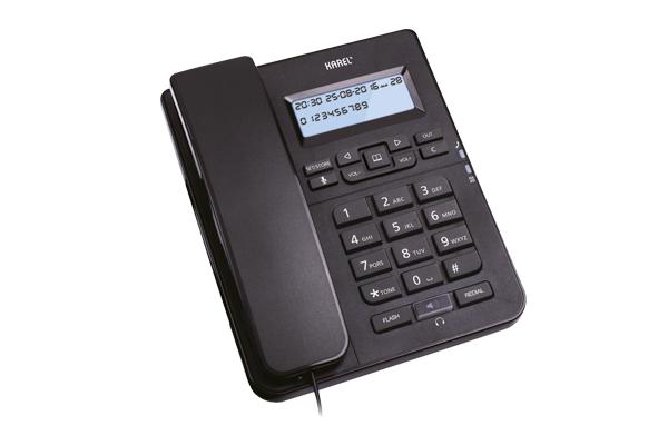 Karel TM145 Siyah Kulaklıklı Ekranlı Telefon