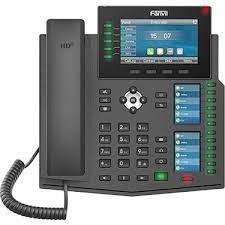 Fanvil X6U Renkli Ekran (poe)-Siyah Ip Telefon