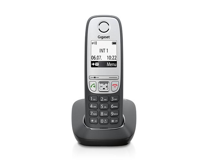 Gigaset A415 Siyah Telsiz Dect Telefon 100 Rehber Handsfree Işıklı Ekran
