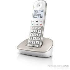 Philips XL4901S Telsiz Dect Telefon Beyaz