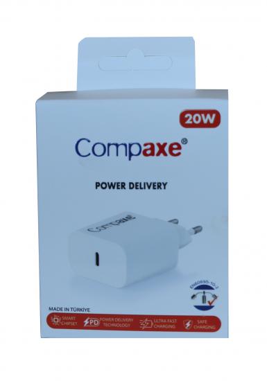 https://www.nedratek.com/Compaxe CTA-200C PD USB-C 3.0 20W Ev Şarj Kafa