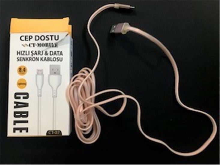 Dataline Ct-07 2.4a Data Kablosu Hızlı Şarj