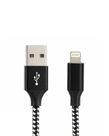 Vcom CU251 Lightning to USB 3m Örgülü Şarj Kablosu