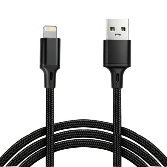 Vcom CU253 Lightning to USB 3m Örgülü Şarj Kablosu