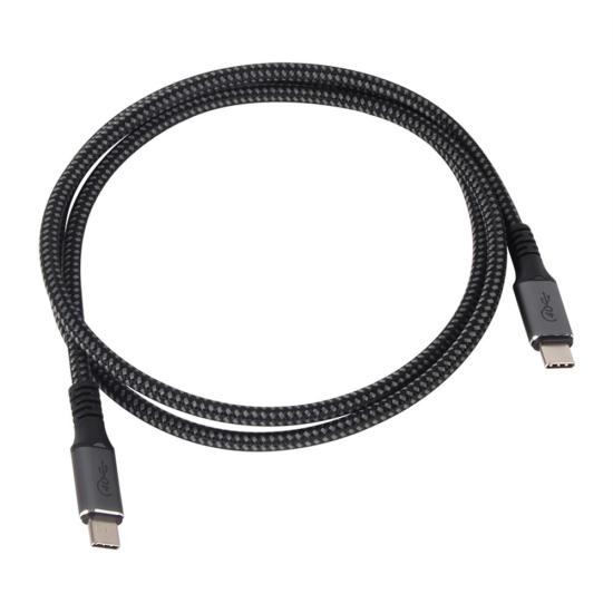 Vcom CU520M Type-C USB4 Video Örgülü Şarj Kablosu