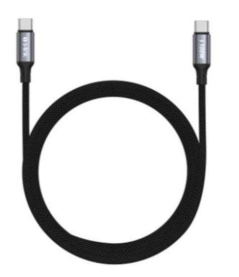 S-link Armor CC-0100 100W Siyah Hızlı Şarj Kablosu