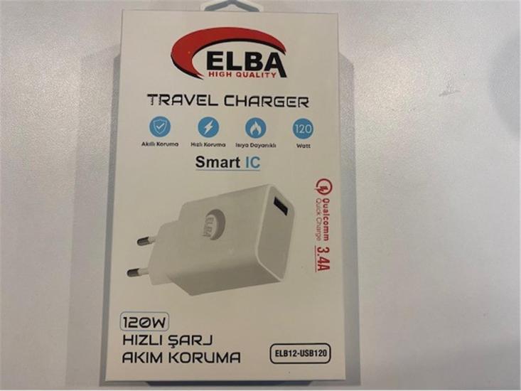 Elba ELB12 Elb- USB120 120W 3.4A Hızlı Şarj Kafa