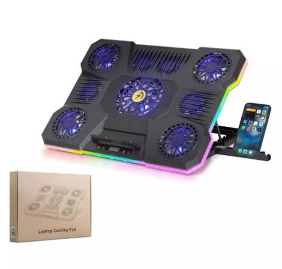 Hadron Dcxa21 Soğutucu 9-Fan + Telefon Standı