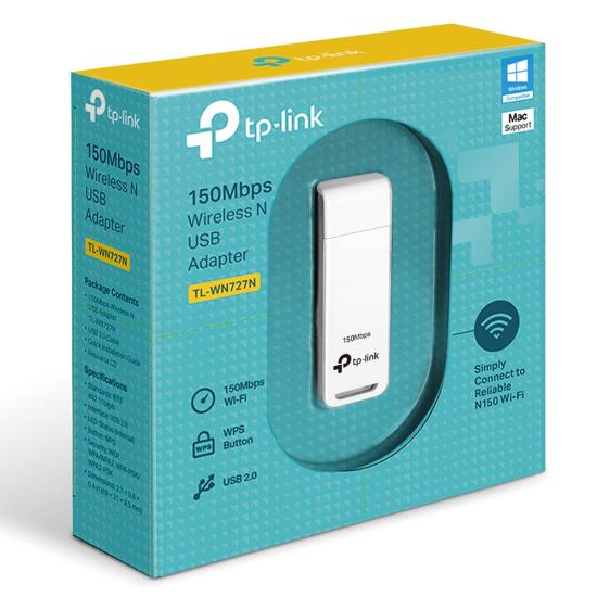 Tp-Link TL-WN727N 150 Mbps Usb Wireless Adaptör