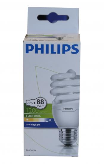 Philips Economy Twıster 20w Cdl Beyaz Ampul e27