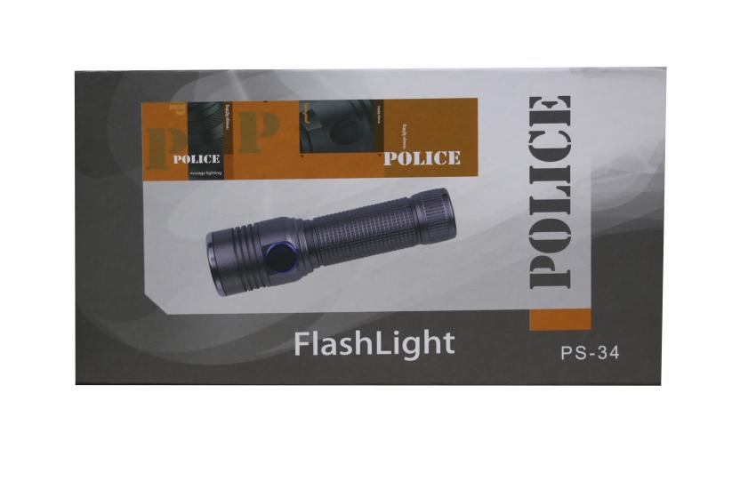 Polıce PS-34 Üç Ayrı Modda Işık Şarjlı El Feneri