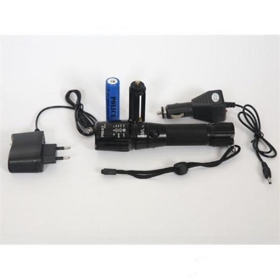 Polıce PS-46 Cree T6 Ledli Şarjlı El Feneri