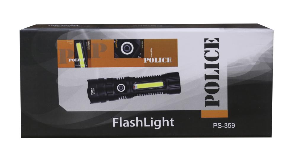 https://www.nedratek.com/Polıce PS-359 Zoom, Magnet Ve Yan Aydınlatmalı  Özellikli Şarjlı El Feneri