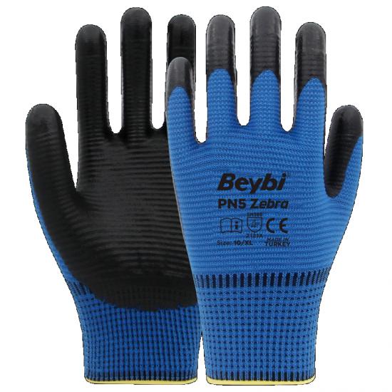 Beybi Nitril PMK PN5 Zebra  eldiven 10 Beden 12li