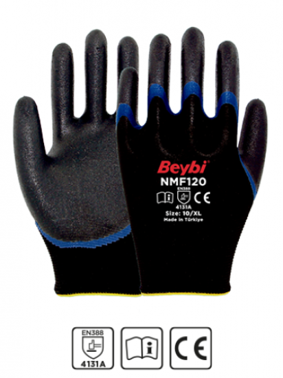 Beybi NMF120 10 Beden Polyester Örgü Eldiven