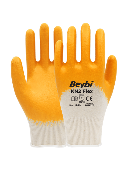 Beybi Nitril PMK KN2 Flex Nitril Kaplı Eldiven