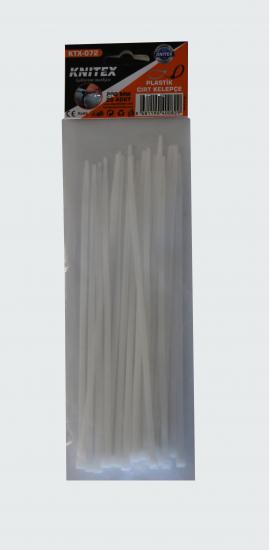 Knitex Ktx-072 3,6 X 200mm 25li Plastik Beyaz Kepepçe