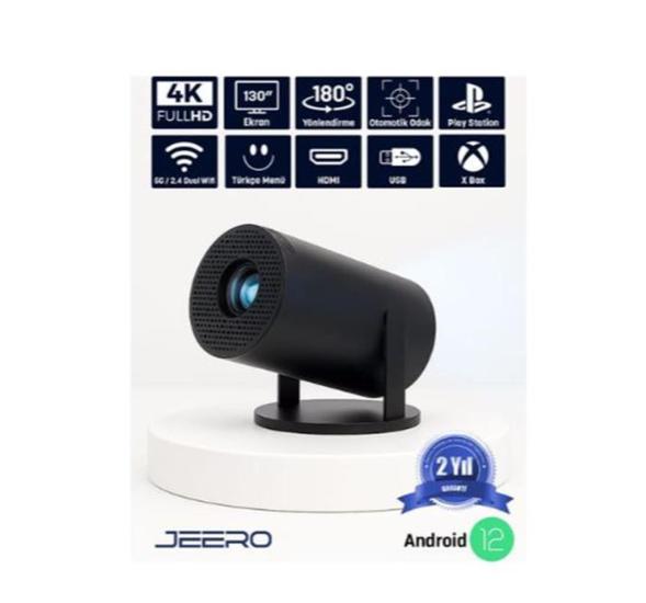 Jeero HY300PRO 4K Android 12 Portable Projektör