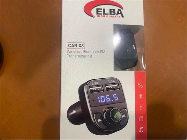 Elba Car X8 2Usb Wireless Bluetooth Fm Transmitter