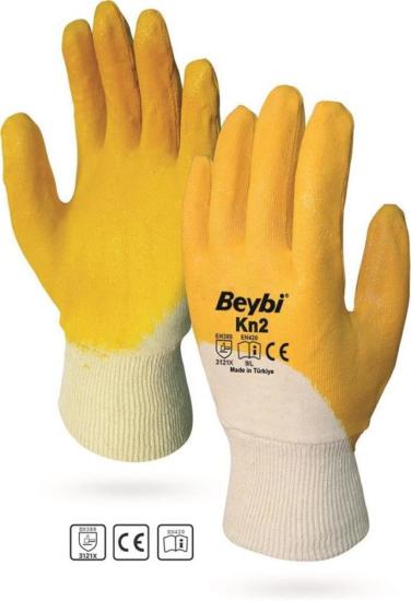 Beybi PMK KN2 10 Beden  Eldiven 12li Paket EN388