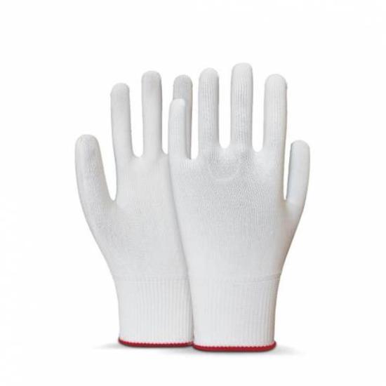 Beybi Polyester Örgülü Beyaz 10 Beden Eldiven
