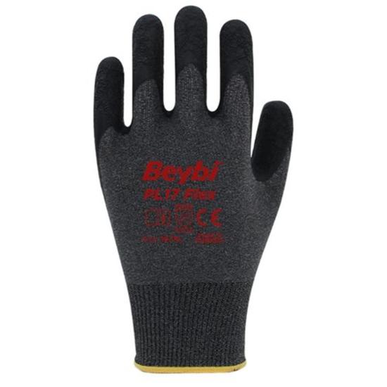 Beybi PL17 Flex 9 Beden Siyah Eldiven Polyester 
