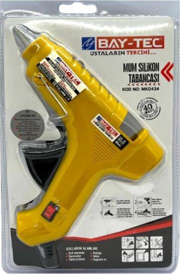 Bay-Tec Mk-0434 Mum Silikon Tabancası İnce 40W