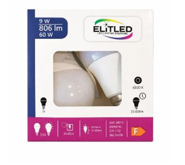 Elitled 9W 2Li Led Ampul Avantaj Paket