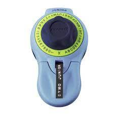DYMO S0717900 Junior Kişisel Mekanik Etiketleme Makinesi- 9 mm Kabartma şeritlerle uyumlu kullanım