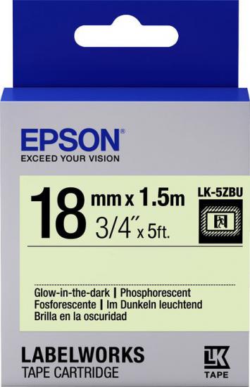 Epson LK-4YBP Pastel Sarı Üzeri Siyah 12mm 9metre
