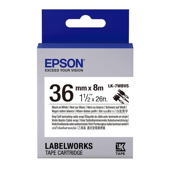 Epson LK-7WBVS SLCW 36MM 8 Metre Etiket