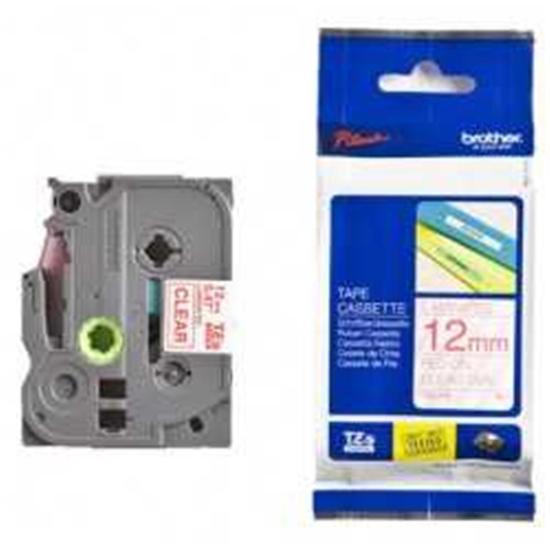 Brother TZE-132 12 mm Laminasyonlu Etiket