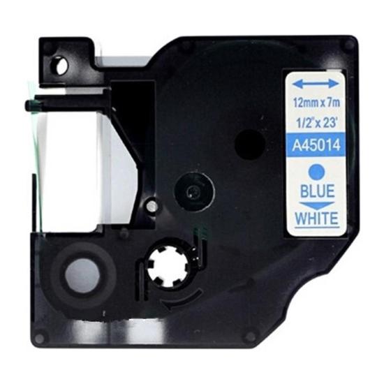 https://www.nedratek.com/DYMO D1 Beyaz-Mavi Yedek Şerit 12mm x 7mt 45014