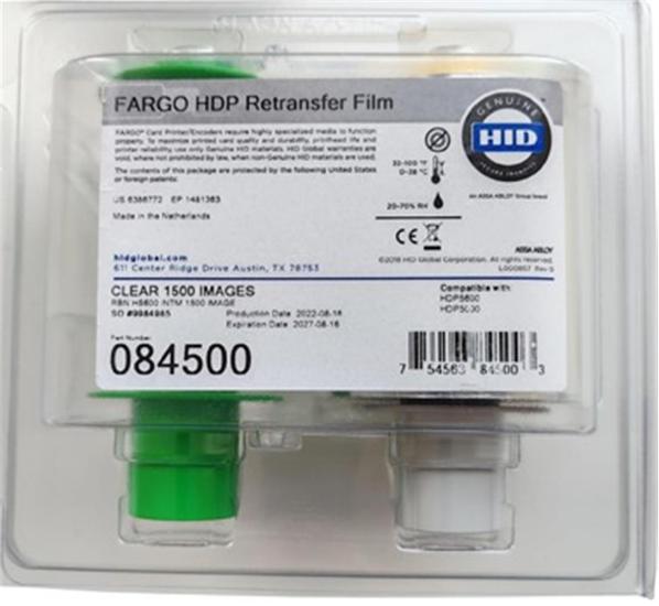 Fargo 084500 Transfer Film Ribbon HDP5000