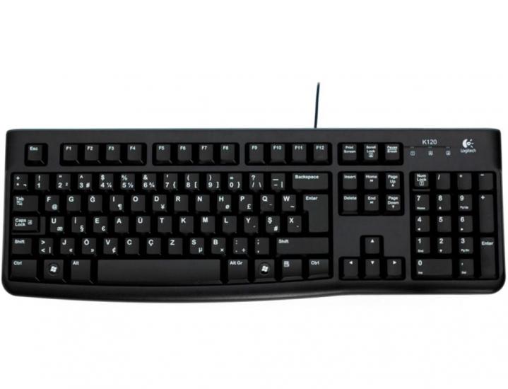 Logitech 920-004163 K120 F Usb Kablolu Klavye