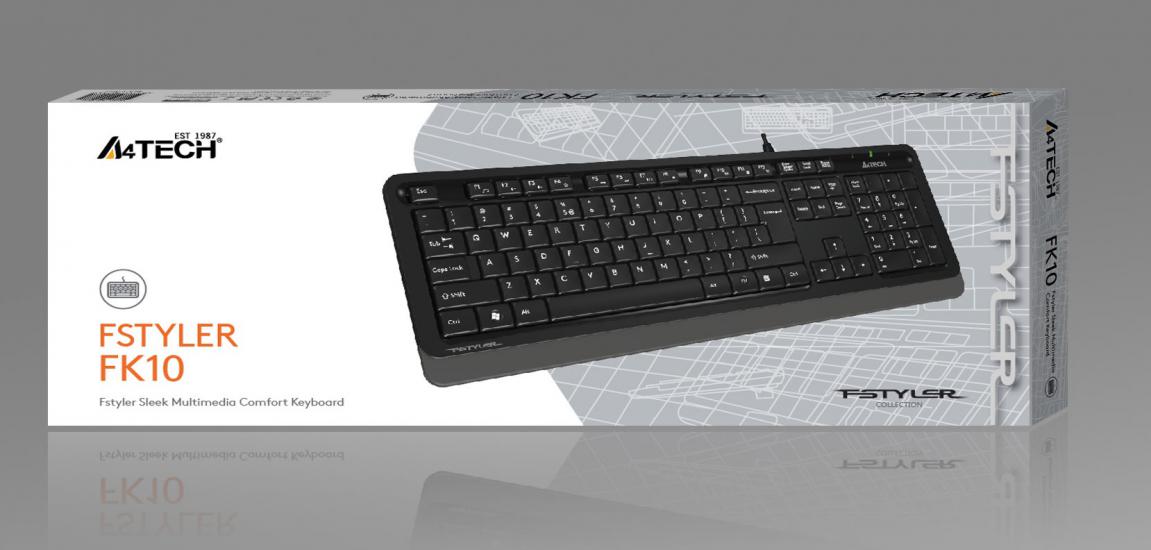 A4 Tech Fk10 Q Usb Tr Fn Multimedya Klavye