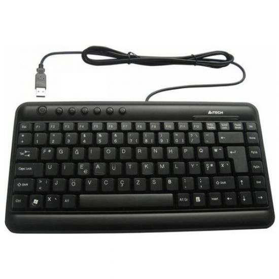 A4 Tech Kl-5Up F Usb Tr Siyah Mini Klavye