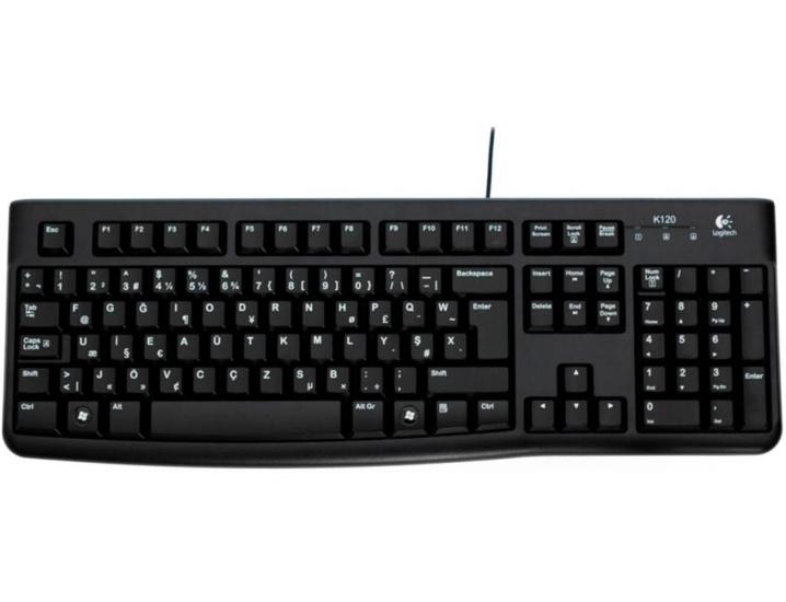Logitech 920-004163 K120 F Siyah Kablolu Klavye