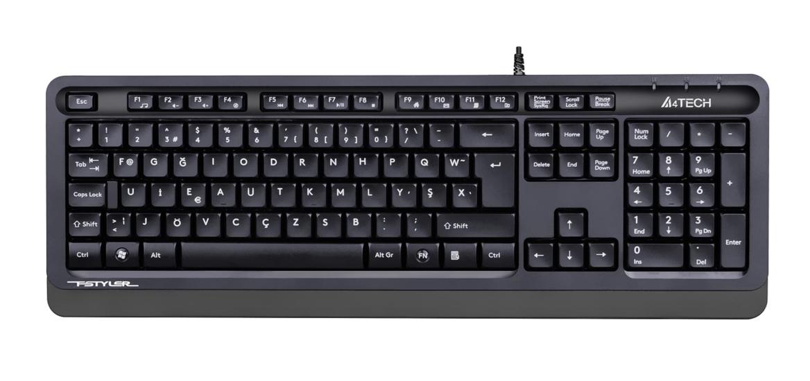 A4 Tech Fk10 F Usb  Tr Fn-Multimedya Klavye