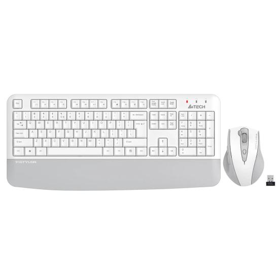 A4 Tech FG2500S Beyaz Plus 2.4GHz Klavye & Mouse