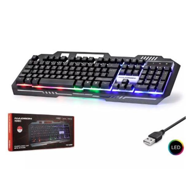 https://www.nedratek.com/Hadron Hd863 Kablolu Oyuncu Klavye Metal Led Q Siyah