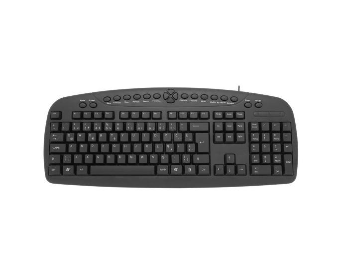 Frisby FK-142QU Q-Türkçe Kablolu Multimedia klavye