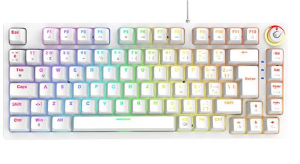 Rampage Enigma 75 Beyaz Gaming Mekanik Klavye