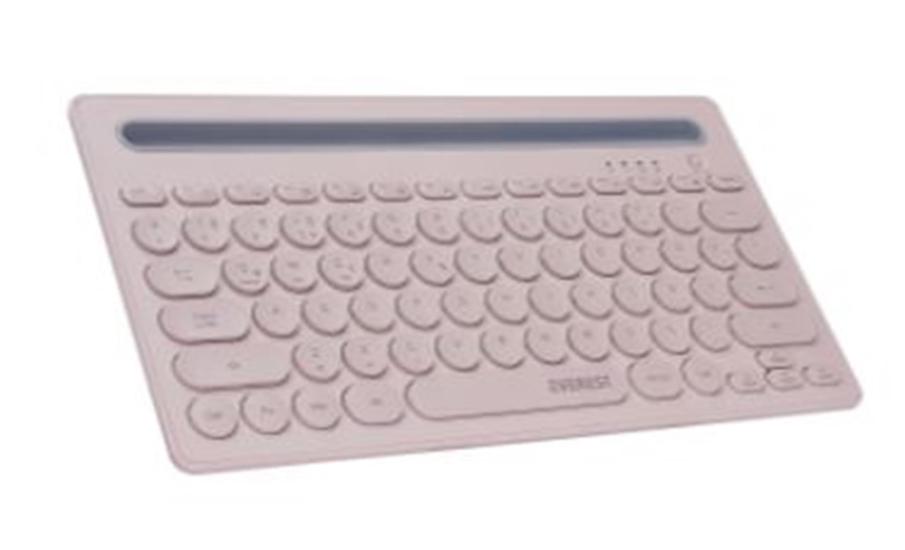 Everest KB-BT84 Pembe-Gri Kablosuz klavye
