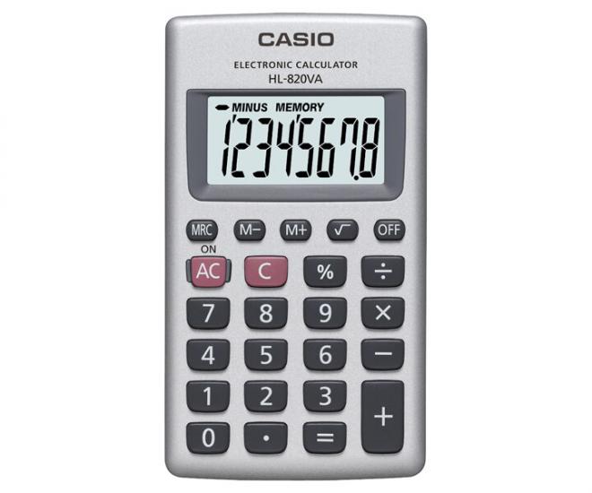 Casio HL-820VA-W 