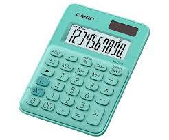 Casio MS-7UC-GN 10 Hane Masa Üstü Hesap Makinesi
